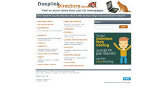 Desktop Screenshot of deeplinkdirectory.co.uk